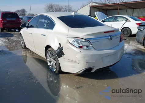 2012 Buick Regal Gs z USA, uszkodzony, nr VIN 2G4GV5GV0C9201563